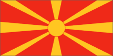Flag of Macedonia.