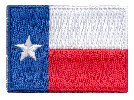 Mini Patch of the flag of Texas.